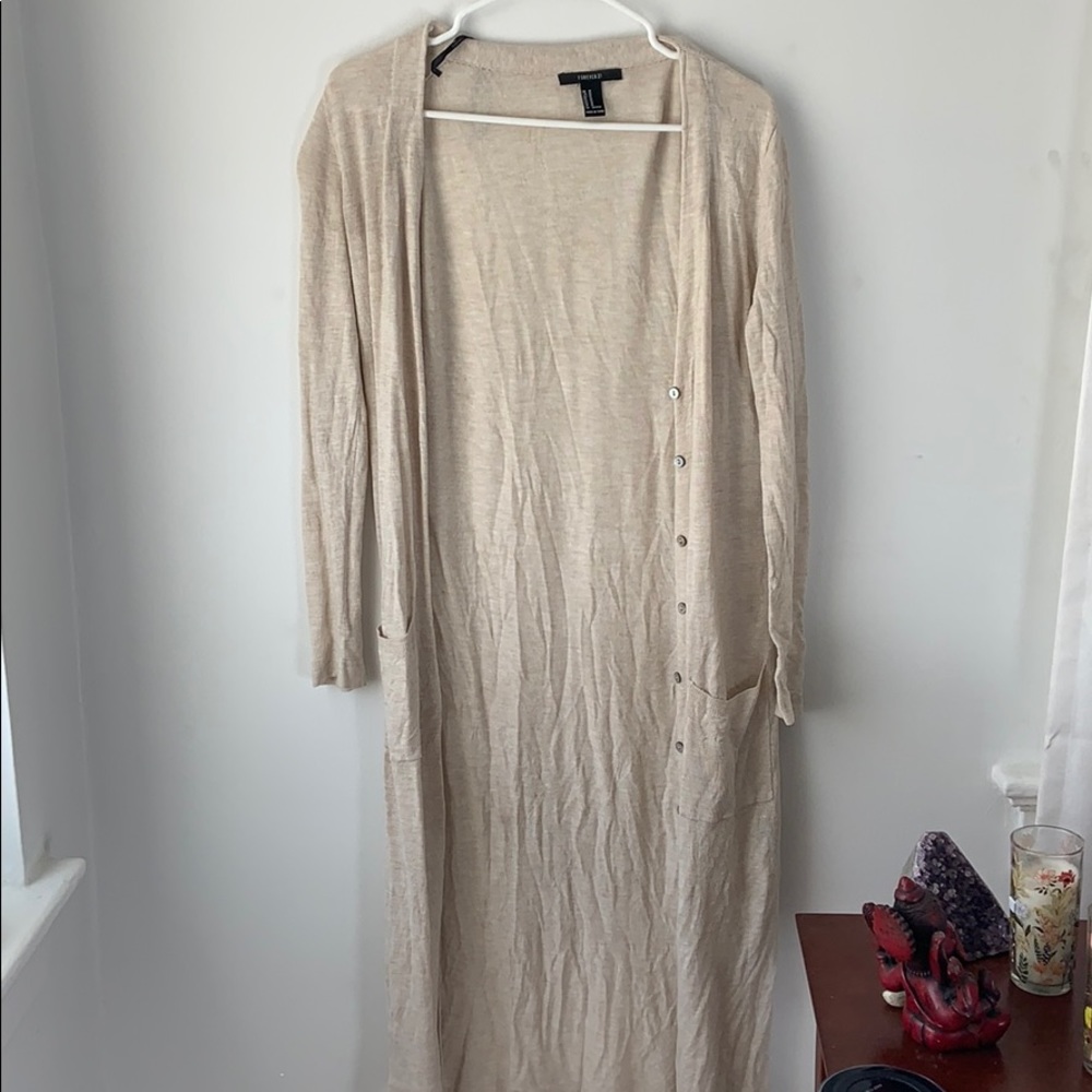 long line cardigan